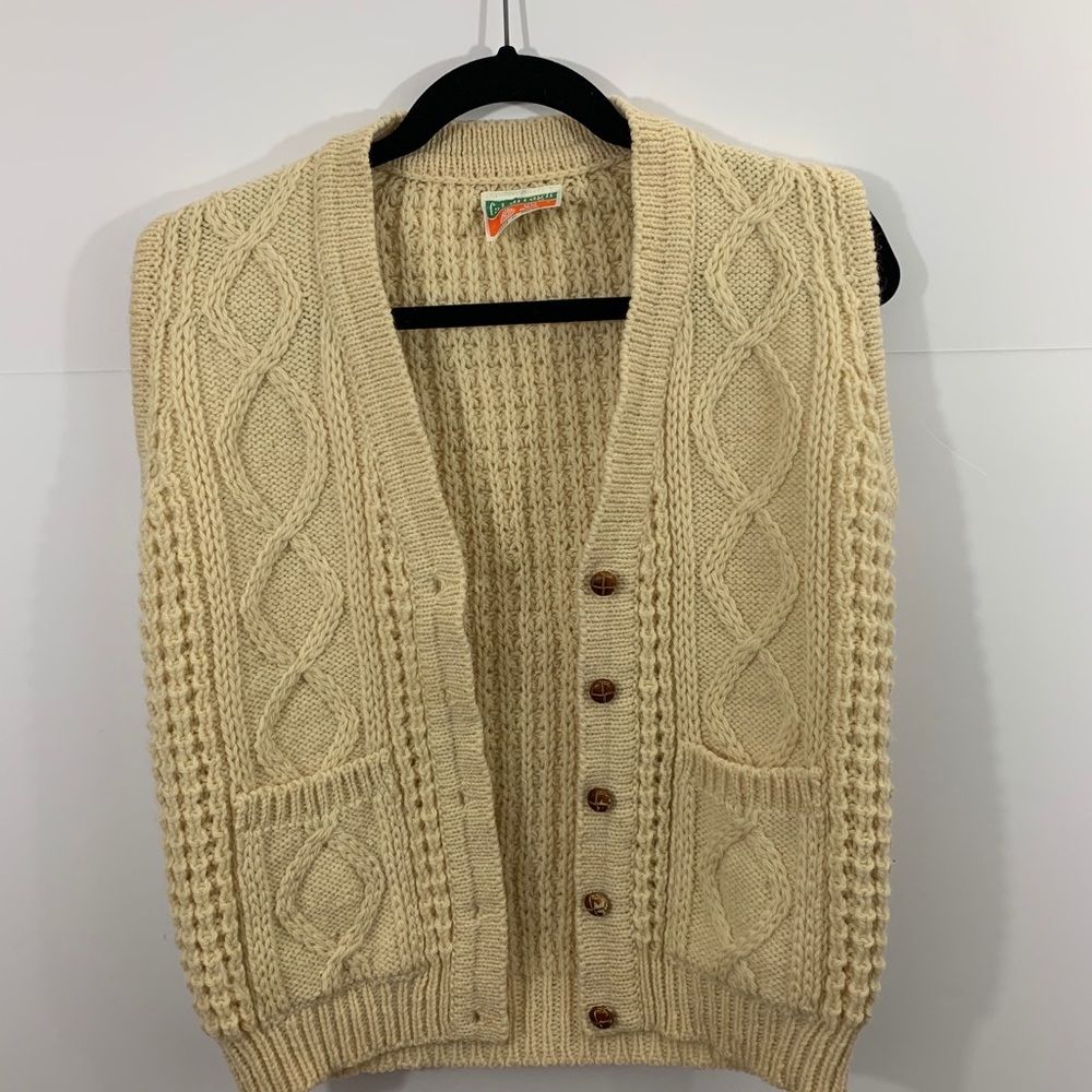 Falcarragh By David Brandon Donegal Cardigan Vest